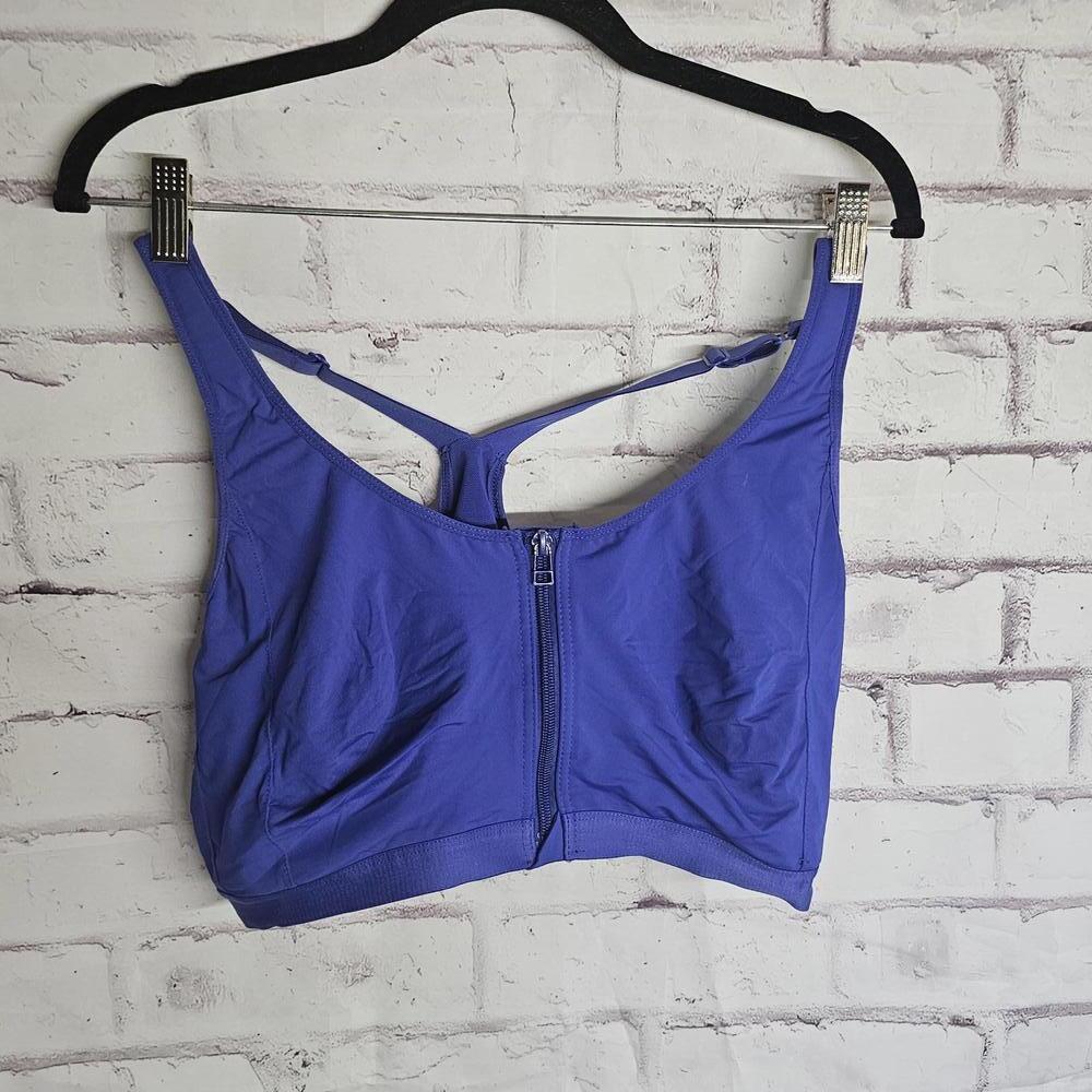 Avenue Front Zip Bra 44D